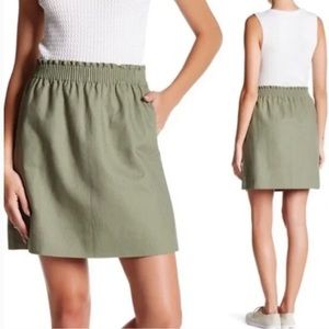 J. Crew Linen Blend Paper Bag Waist Skirt – Size 2 - *EUC*